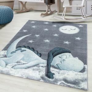 Dětský koberec Bambi 840 blue 120 x 170 cm - SLEVA 120 x 170 cm - SLEVA