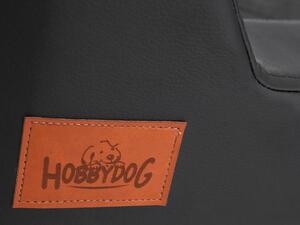 HobbyDog Pelíšek pro psa Triumph - černý VELIKOST: L - 80 x 50 x 18 cm