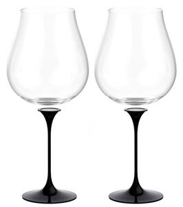 Sada 2 sklenic na víno Dolomiti + 2 stopky, Trebonn SplitGlass Origini