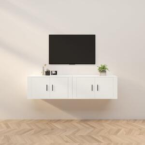 Nástěnné TV skříňky 2 ks bílé 80 x 34,5 x 40 cm 3188350