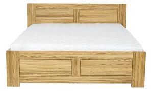 Drewmax Dubová postel LK212 140 x 200 cm