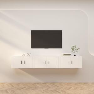 Nástěnné TV skříňky 3 ks bílé 80 x 34,5 x 40 cm 3188358