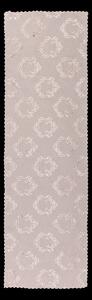 Kubík Textil Polyesterový ubrus - béžový se vzorem 40x140 Velikost: 40*140 cm