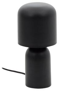 Černá kovová stolní lampa Kave Home Monze