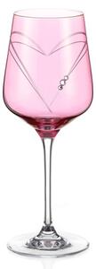 Diamante JFY Pink Hearts wine 450 ml