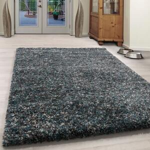 Kusový koberec Enjoy shaggy 4500 blue Kruh 80 cm Kruh 80 cm
