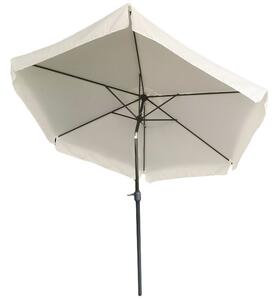 MODERNHOME Zahradní deštník s rukojetí 300 cm béžový