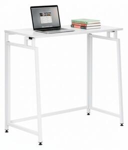 Skládací pracovní stůl 80x40 cm SPRINGOS HF0057 Flecto bílý