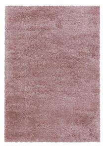 Kusový koberec Fluffy shaggy 3500 rose Kruh průměr 120 cm Kruh průměr 120 cm