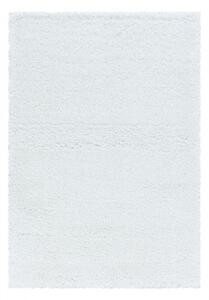 Kusový koberec Fluffy shaggy 3500 white 60 x 110 cm 60 x 110 cm