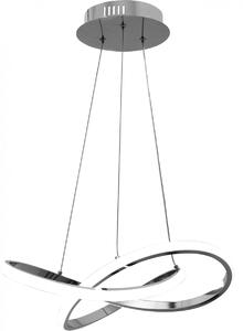 TooLight Stropní svítidlo Ring LED stříbrné