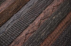 Diamond Carpets koberce Ručně vázaný kusový koberec Black Melange DE 2006 Multi Colour - 80x150 cm