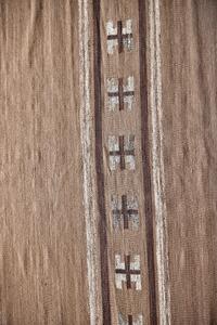 Diamond Carpets koberce Ručně vázaný kusový koberec Ginger DESP P83 Brown Cream ROZMĚR: 160x230