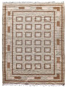 Diamond Carpets koberce Ručně vázaný kusový koberec Guggenheim DESP P81 Brown Natural ROZMĚR: 300x400