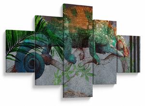 Obraz - Chameleon (125x70 cm)