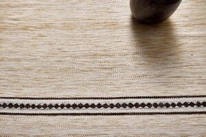 Diamond Carpets koberce Ručně vázaný kusový koberec Biscuit DESP HL63 Ivory White - 80x150 cm