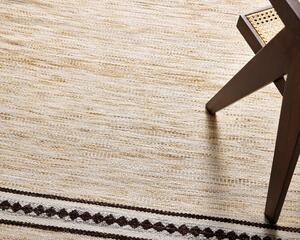 Diamond Carpets koberce Ručně vázaný kusový koberec Biscuit DESP HL63 Ivory White ROZMĚR: 80x150