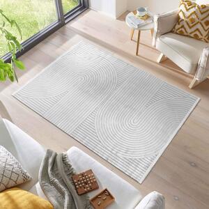 Ayyildiz Kusový koberec STYLE 8902, Stříbrná Rozměr koberce: 80 x 150 cm