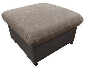 Taburet COOL | 68x68x42 cm | bez úložného prostoru | tmavě hnědá 04/07