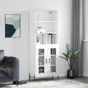 Skříň highboard bílá 69,5 x 34 x 180 cm kompozitní dřevo 3189325