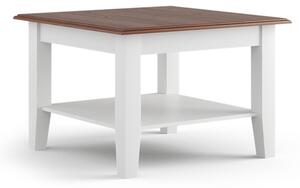 Konferenční stolek BELLU bílá/ořech