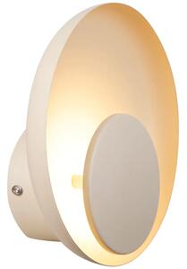 Nordlux Béžové kovové nástěnné LED světlo Marsi 21 cm
