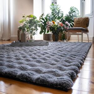 Kusový koberec Calypso 885 anthracite 60 x 100 cm 60 x 100 cm