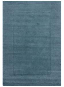 Hans Home | Kusový ručně tkaný koberec Tuscany Textured Wool Border Blue - 120x170