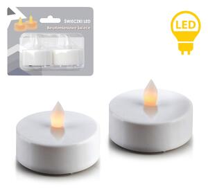 Mondex Sada 2 ks LED čajových svíček IDALIA bílá