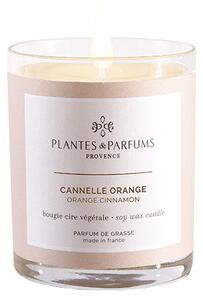PLANTES & PARFUMS de Provence PLANTES ET PARFUMS Vonná svíčka Cannelle-Orange (Skořice-Pomeranč) 180g