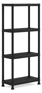 KIS PLUS 54617 Plastový otevřený regál 60/4 - 135 x 60 x 30 cm