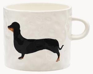 Ručně malovaný hrnek Dachshund