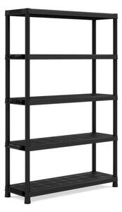 KIS PLUS 54622 Plastový otevřený regál 120/5 - 187 x 120 x 40 cm