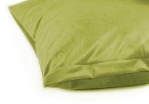 Biante Sametový povlak na polštář SV-032 Světle zelený 50 x 60 cm