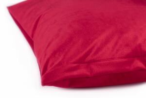 Biante Sametový povlak na polštář SV-035 Malinově červený 70 x 90 cm