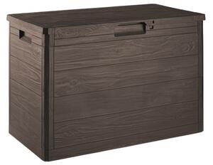WOODYS zahradní plastový úložný box 160 L, hnědá