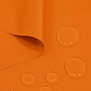 Ubrus zahradní hladký oranžový Oranžová 120x160 cm