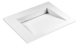 Oltens Stila umyvadlo 60x45 cm obdélníkový nábytkový bílá matný 40200900