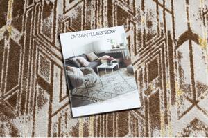 Makro Abra Moderní kusový koberec MEFE B402 tmavě béžový Rozměr: 120x170 cm