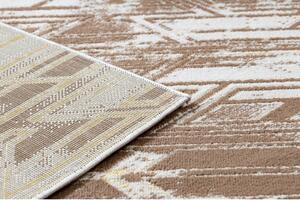 Makro Abra Moderní kusový koberec MEFE B402 tmavě béžový Rozměr: 120x170 cm