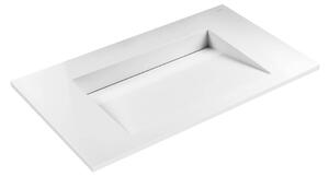 Oltens Stila umyvadlo 90x45 cm obdélníkový nábytkový bílá lesk 40202000