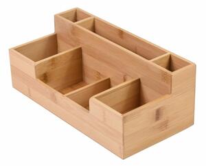 Organizér na psací potřeby, bambus, 30 x 15 x 11 cm
