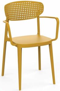Křeslo AIRE ARMCHAIR, hořčicově žlutá