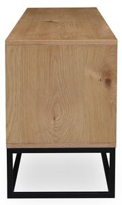 Designový TV stolek Massive Artwork 150 cm vzor dub