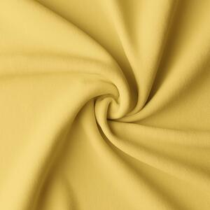 Závěs na řasící pásce se zirkóny 140x250 cm pastelově žlutý Žlutá 140x250 cm