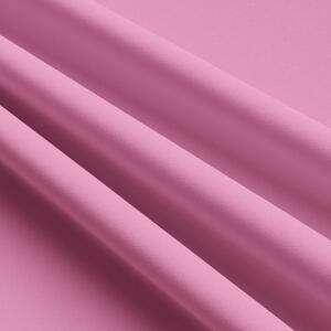 Závěs na kroužcích se zirkóny 140x250 cm světle růžový Růžová 140x250 cm