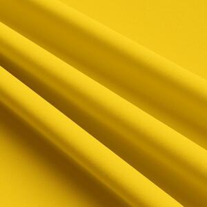 Závěs na kroužcích se zirkóny 140x250 cm žlutý Žlutá 140x250 cm