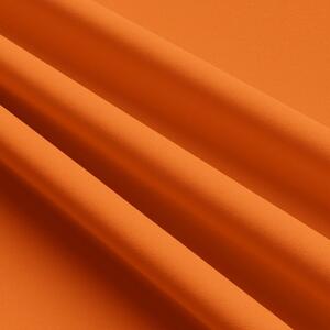 Závěs na kroužcích se zirkóny 140x250 cm oranžový Oranžová 140x250 cm