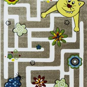 Dětský koberec Smart Kids 22303 beige 120 x 180 cm 120 x 180 cm