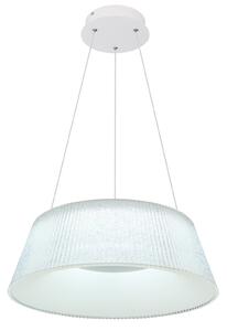 GLOBO Závěsné LED přisazené osvětlení CROTONE, 45W, teplá bílá-studená bílá, čiré 48801CH-45